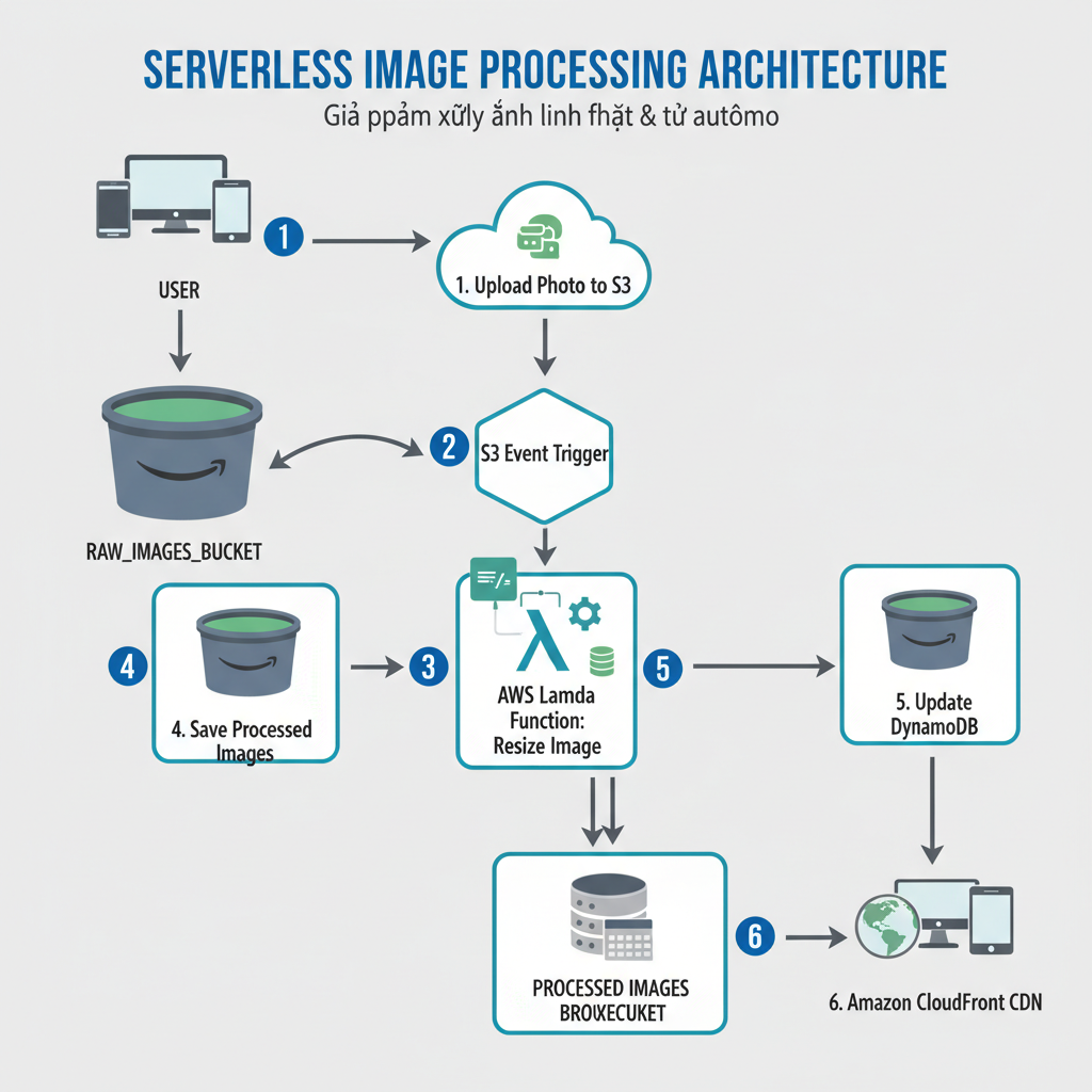 Serverless: Hướng dẫn đầy đủ cho doanh nghiệp & startup xây dựng hệ thống linh hoạt