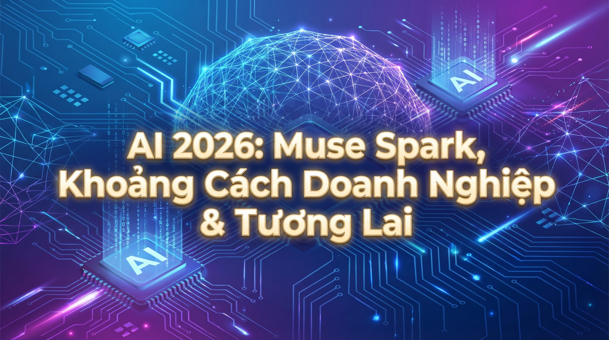 AI 2026: Muse Spark, Khoảng Cách Doanh Nghiệp & Tương Lai
