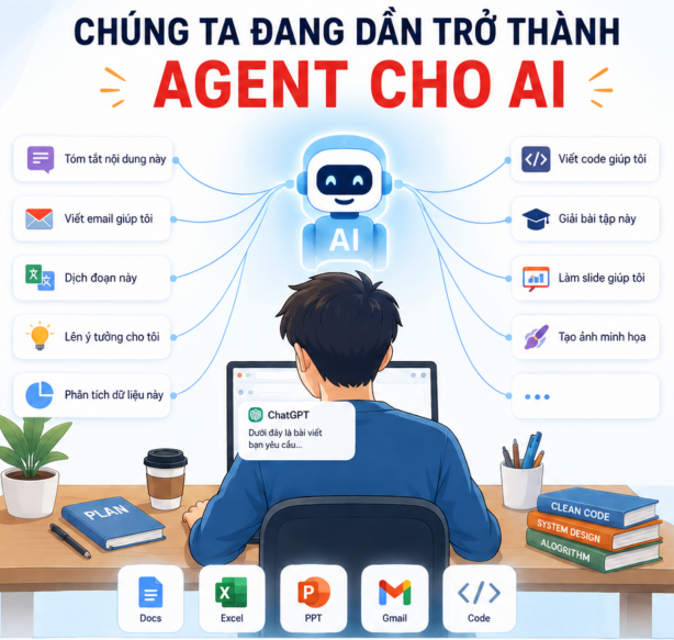 Đừng Trở Thành Agent Phục Vụ AI